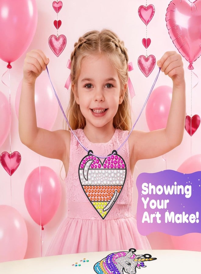 ZIZZ Diamond Painting Suncatcher Kits for Kids, 4PCS Fun Arts and Crafts for Kids Ages 8-12 Boys Girls Crafts Gift for Kids Birthdays Valentine's Day Gifts Ages 6+ - Image 2